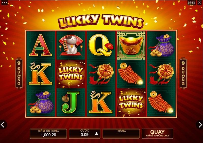 Nhận xét tổng quan về Lucky Twins slot