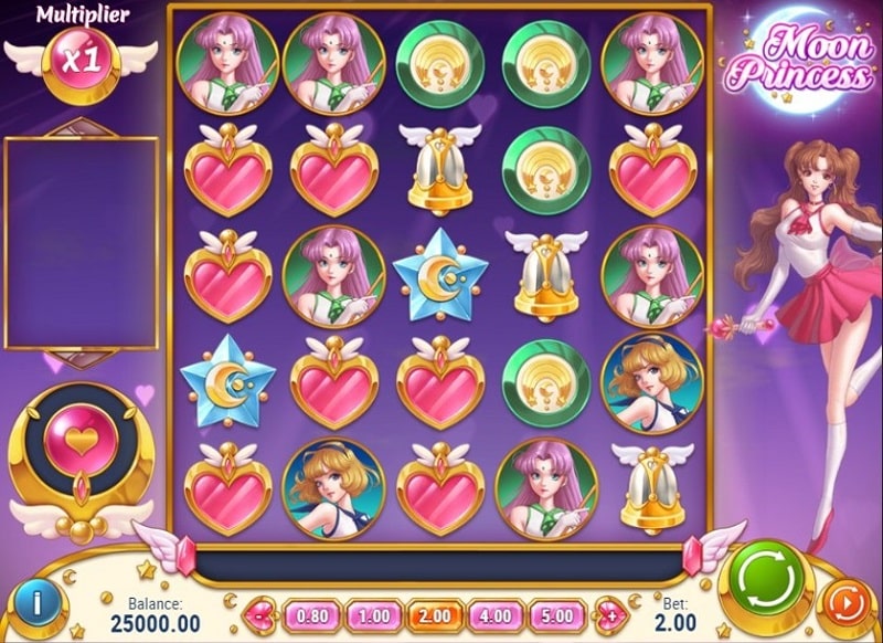 Cách chơi Moon Princess slot game V9bet
